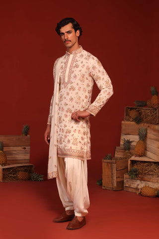 Vatsal Ivory Kurta Set