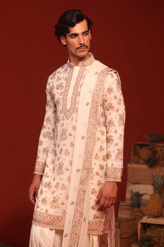 Vatsal Ivory Kurta Set