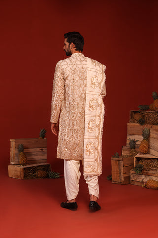 Shubh Ivory Kurta Set