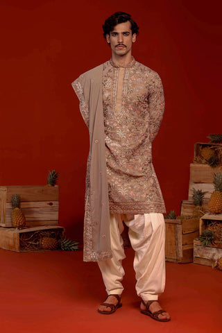 Shaurya Grey Kurta Set