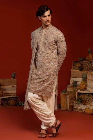 Shaurya Grey Kurta Set