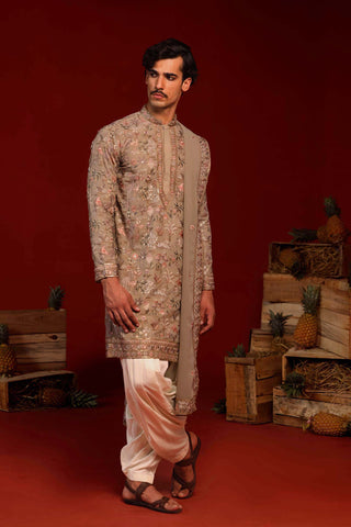 Shaurya Grey Kurta Set