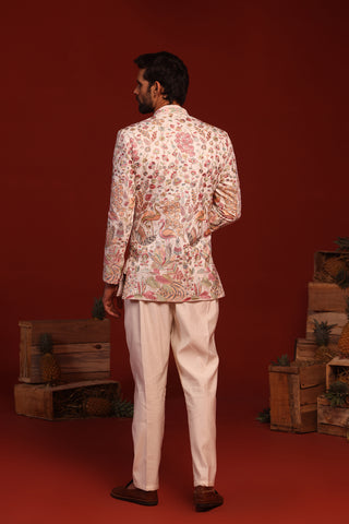 Rama Ivory Jodhpuri Set