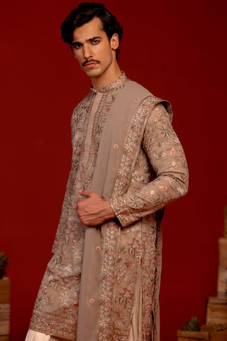 Shaurya Grey Kurta Set