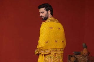 Chaitanya Haldi Kurta Set