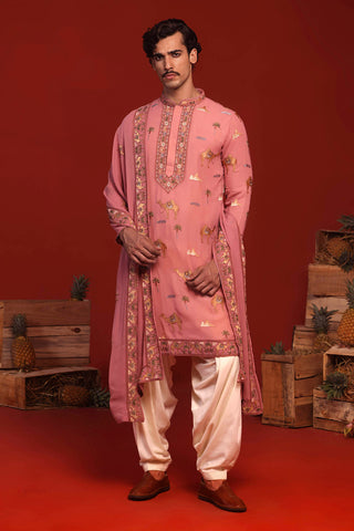 Akshaj Mauve Purple Kurta Set