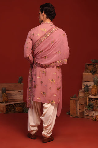 Akshaj Mauve Purple Kurta Set