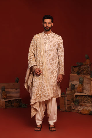 Madhur Cream Kurta Set