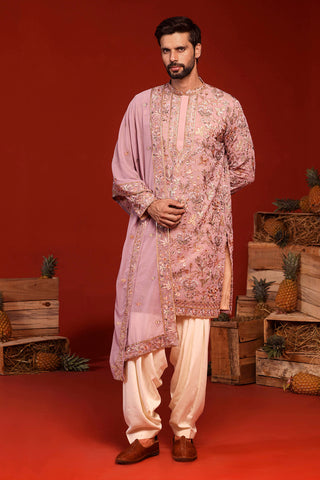 Mayur Mauve Purple Kurta Set