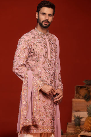 Mayur Mauve Purple Kurta Set