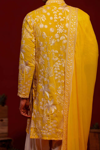 Hriten Haldi Kurta Set