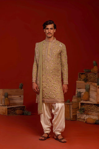 Neel Mehandi Kurta Set