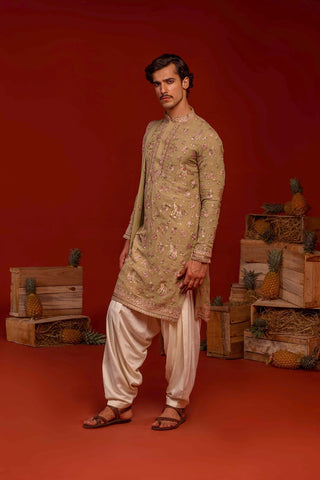 Neel Mehandi Kurta Set