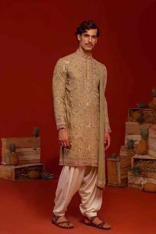 Neel Mehandi Kurta Set