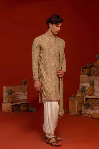 Neel Mehandi Kurta Set