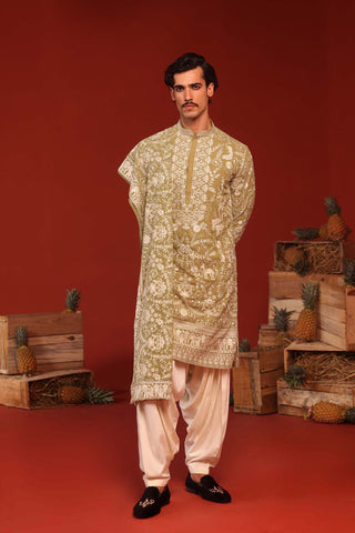 Mrityunjay Mehandi Kurta Set