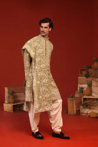 Mrityunjay Mehandi Kurta Set