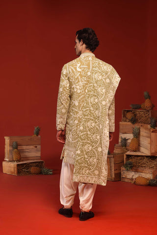 Mrityunjay Mehandi Kurta Set