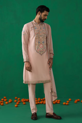 DEER PINK KURTA SET