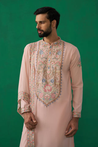 DEER PINK KURTA SET
