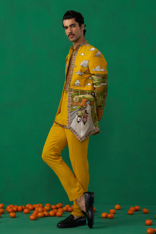 MOHIT KAPOOR IN MUSAFIR HALDI JOSDHPURI SET