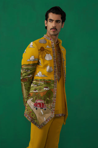 MOHIT KAPOOR IN MUSAFIR HALDI JOSDHPURI SET