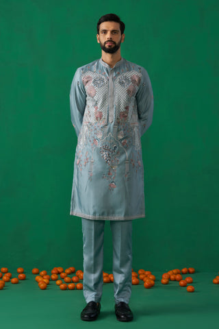 MAYUR SKYBLUE KURTA SET