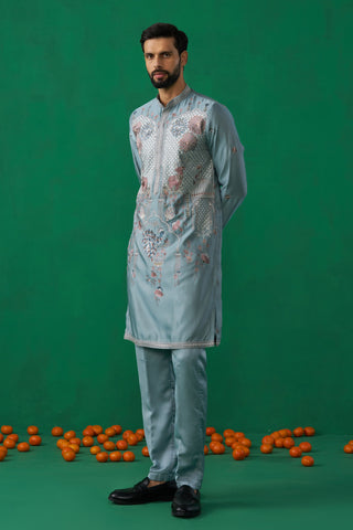 MAYUR SKYBLUE KURTA SET