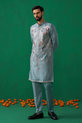 MAYUR SKYBLUE KURTA SET