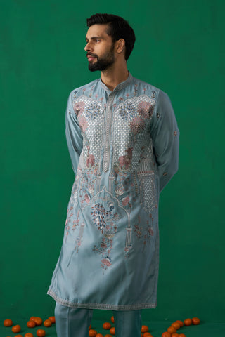 MAYUR SKYBLUE KURTA SET