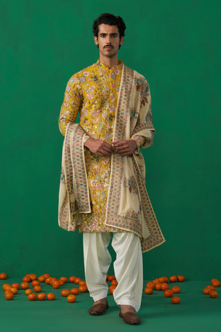 PHOOLPANKH HALDI KURTA SET