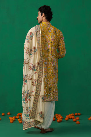 PHOOLPANKH HALDI KURTA SET