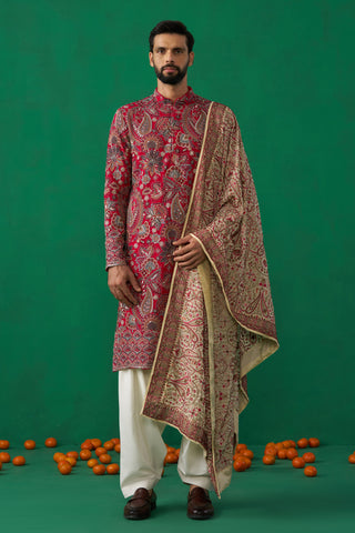 PAISELY PINK KURTA SET