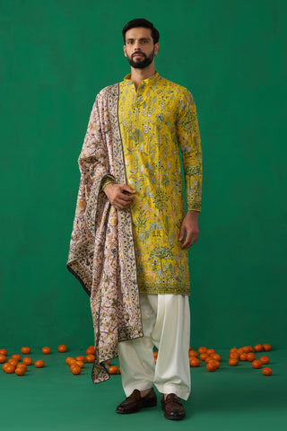 BIRD HALDI KURTA SET