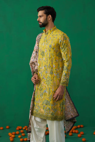 BIRD HALDI KURTA SET