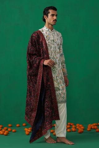 BIRD IVORY KURTA SET