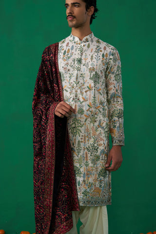 BIRD IVORY KURTA SET