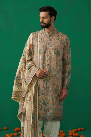BIRD CHIKU KURTA SET