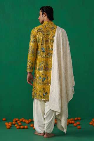 SWAN HALDI KURTA SET