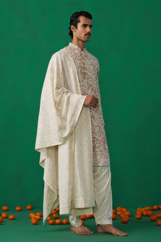 LEAF CHIKU KURTA SET