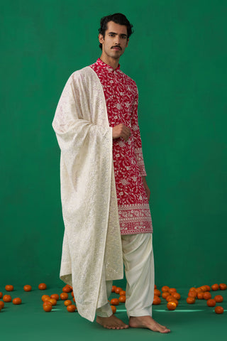 ROSE HOTPINK KURTA SET