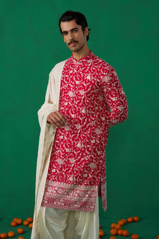 ROSE HOTPINK KURTA SET