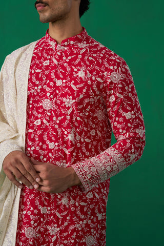 ROSE HOTPINK KURTA SET