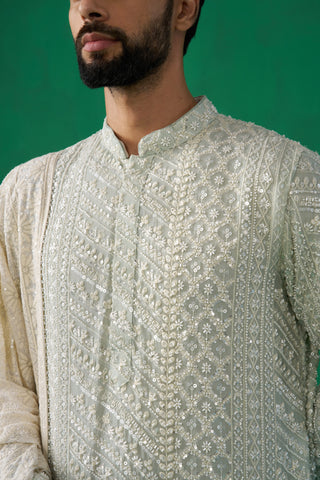 CUTDANA SKY KURTA SET