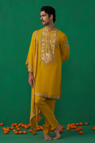 DEER HALDI KURTA SET