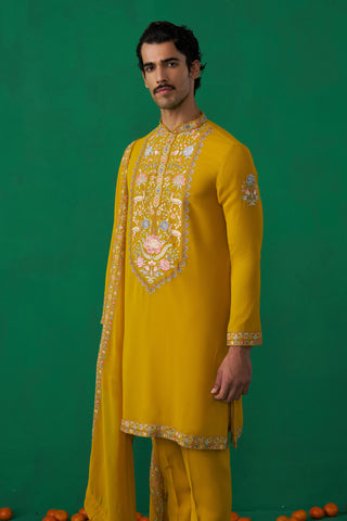 DEER HALDI KURTA SET