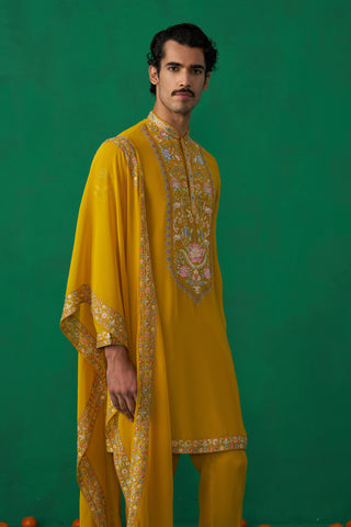 DEER HALDI KURTA SET