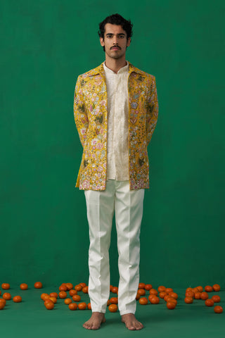 PhOOLPANKH HALDI JODHPURI SET