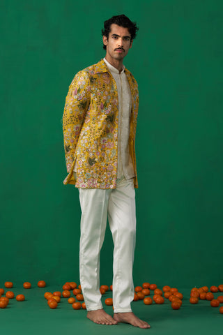 PhOOLPANKH HALDI JODHPURI SET