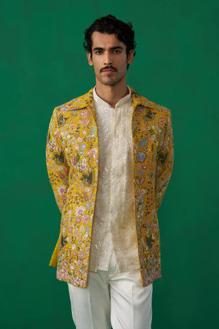 PhOOLPANKH HALDI JODHPURI SET